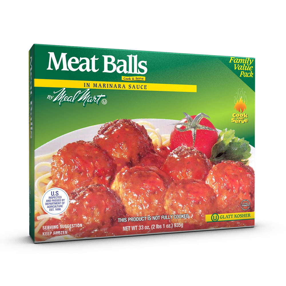 Meal Mart Meat Balls in Marinara Sauce 33 oz